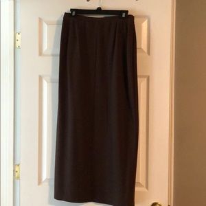 Long Brown Skirt